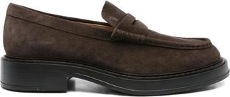 Tod's Loafer - Heren - Loafers - Bruin - 43 EU - Leer - Schoenen