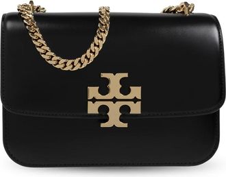 Tory Burch Shoulder Bag Eleanor Small - Dames - Schoudertassen - Zwart - ONE Size - Leer - Tassen