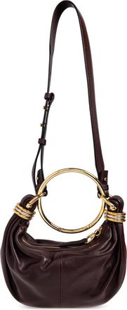 Chlo&eacute; Schoudertas Armband - Dames - Handtassen - Rood - ONE Size - Leer - Tassen