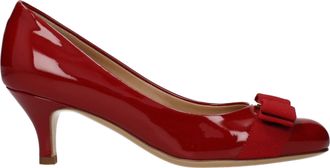 Ferragamo Escote Carla Mujers Rojo Charol/L&aacute;piz Labial