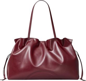 Tory Burch Red Ella Large Tote