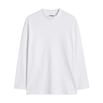 Jil Sander Heren, Tops, Wit, Maat: XL Katoen