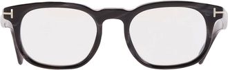 Tom Ford Blue Light Block Square Mens Eyeglasses FT5930-D-B 063 52