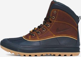 Nike Mens Woodside Ii Boots In Dark Gold Leaf/dark Gold Leaf
