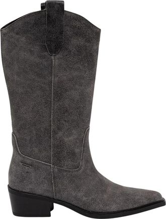 Vagabond Kelsey Boots - Dames - Cowboylaarzen - Grijs - 39 EU - Leer - Schoenen