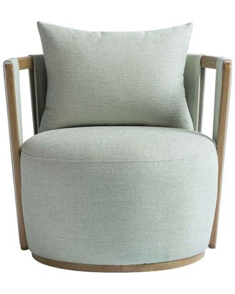 TOV Furniture Tov Furniture Paolo Textured Weave Swivel Chair