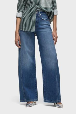 Hudson James Seamed Wide Leg in Glee at Nordstrom, Size 3232
