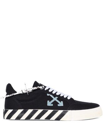 Off-white Vulcanized low-top sneakers - men - Rubber/Canvas/Canvas - 45 - Black
