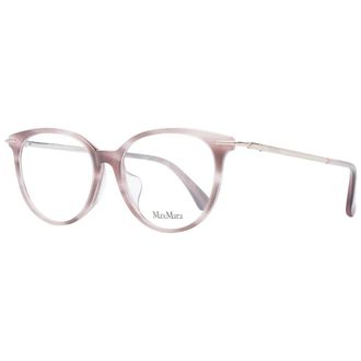 Max Mara Accessoires, Dames, Roze, ONE Size, Roze Dames Optische Monturen Ronde Stijl