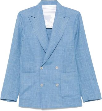 Barba Blazer doppiopetto - Blu