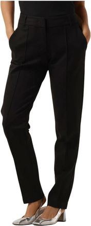 Summum Chino Punto Milano - Dames - Slim Fit Broeken - Zwart - XS - Broeken
