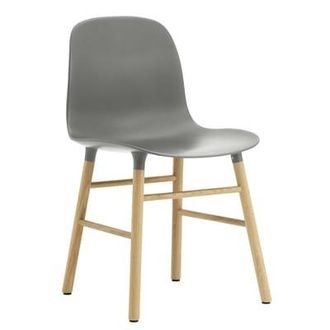 NORMANN COPENHAGEN Chair Form - Grey - Oak - Designer Simon Legald