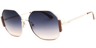 Guess GF6196 28W Womens Sunglasses Gold Size 60