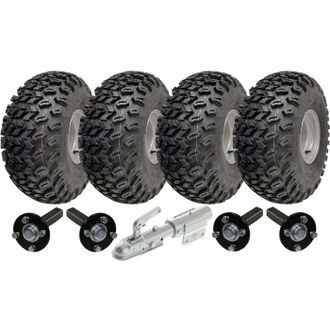 OEM Kit De Remolque - Parnells - 22x11.00-8 - 4 Ruedas - Enganche Pivotante - Neum&aacute;ticos Wanda P334