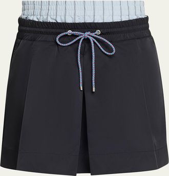 3.1 Phillip Lim Ripstop Mini Skirt