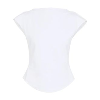 Alaia Dames, Tops, Wit, Maat: M Katoen