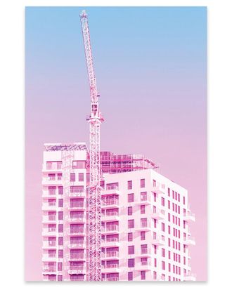 iCanvas Icanvas The Sky Is The Limit Print On Acrylic Glass By Beli