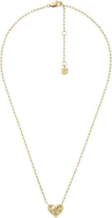 Fossil Sadie Ketting Jf 04856710 - Dames - Kettingen - Geel - ONE Size - Accessoires