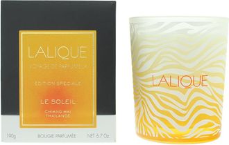 Lalique Le Soleil Chiang Mai Thailande Perfumed Candle 190g | TJ Hughes