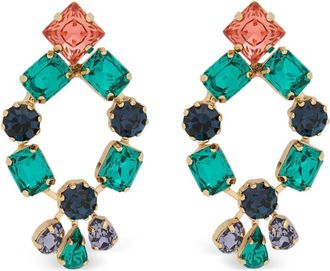 Rosantica embellished drop earrings - Gold