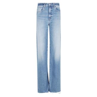 Icon Denim Los Angeles Straight Jeans, female, Blue, Size: W25 Joia Jeans