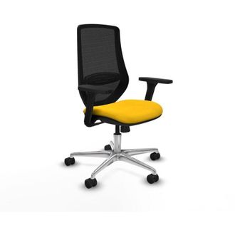 Piqueras y Crespo Piqueras Y Crespo D086n0w Silla De Oficina Amarilla Confortable