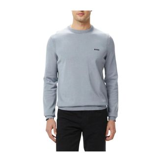 HUGO BOSS Heren, Truien, Grijs, Maat: XL Katoen