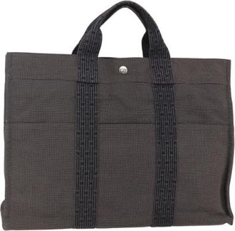 Herm&egrave;s Pre-owned Tote Bags, female, Gray, Size: ONE SIZE Pre-owned Vintage Tote Bag