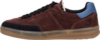 D.A.T.E. Sporty Gekleurde Sneaker - Heren - Sneakers - Bruin - 43 EU - Leer - Schoenen