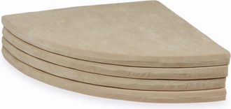 OEM Alfombra De Juegos Redonda De 160 Cm Para Ni&ntilde;os, Plegable, Suave Al Terciopelo, Color Beige