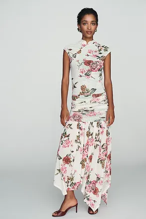 AFRM Estella Knit Midi Skirt