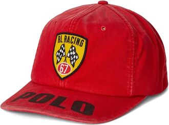 Polo Ralph Lauren racing logo cap - Red