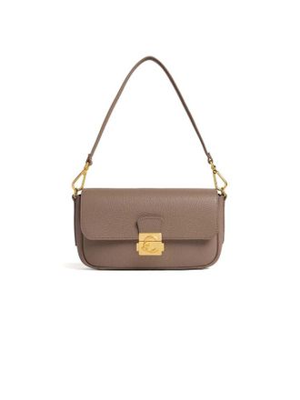 Coccinelle Schoudertas Warm Taupe