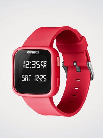 D1 Milano Orologio V_Rosso Olivetti 36 mm D1 Milano