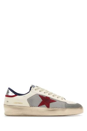 Golden Goose Deluxe Brand Multicolor Leather And Mesh Stardan Sneakers