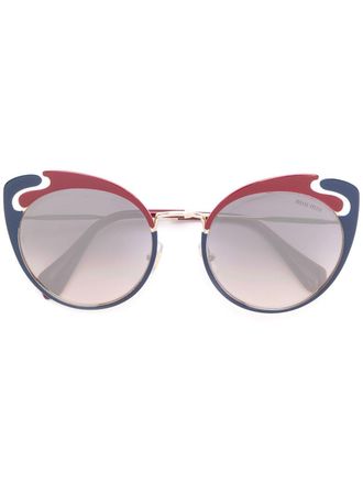 Miu Miu Eyewear Noir zonnebril - Rood