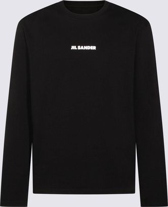 Jil Sander T-Shirts And Polos Blacks And Greys-Uomo