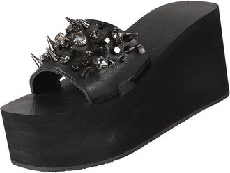 UZURII Luxe teenslipper in het zwart