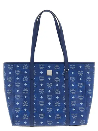 バッグ・カバンその他 MCM Woman Mini bag Gnawed Blue MWRDSLD02 L7 Mcm Mini Bag Woman Gnawed Blue – Modishus