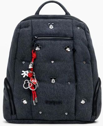 Desigual Dames, Tassen, Grijs, Maat: ONE Size Poliester