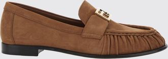 Fendi Mocassini penny Baguette in pelle con fibbia monogramma FF