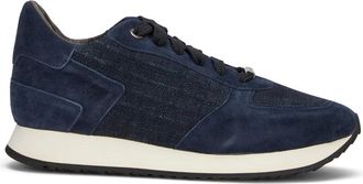 Moorer Hombre, Zapatos, Azul, Talla: 40 EU