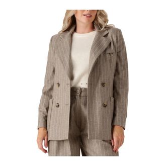 Janice Dames, Jassen, Beige, Maat: XS