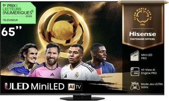 Hisense Tv Mini-led Qled - Hisense - 65u8q - 4k Uhd - Dolby Vision Iq - Smart Tv Vidaa U9