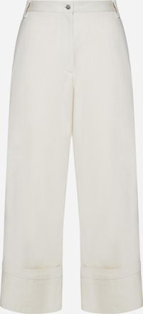 Moncler Flared Cropped Jeans