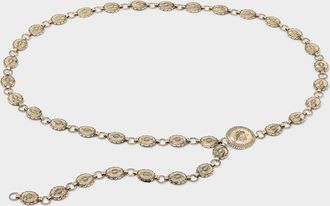 Simons Womens Engraved mini-medallion belt