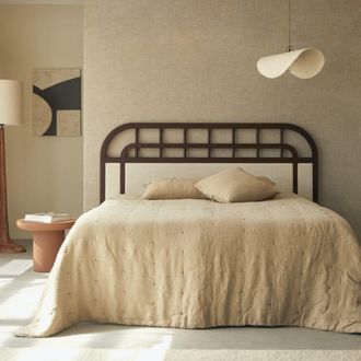 Tikamoon Cabecero de madera de mindi 190 cm