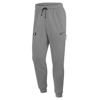 Nike Colorado Buffaloes Nike Mens NCAA Basketball Fleece Pants in Grey | IM2585-063