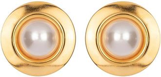 Jennifer Behr Alva Pearl-plated Earrings