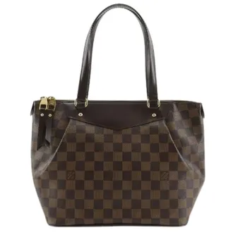 Louis Vuitton Pre-owned Handbags, female, Brown, Size: ONE SIZE Pre-owned Westminster PM Damier Canvas Tote Bag
